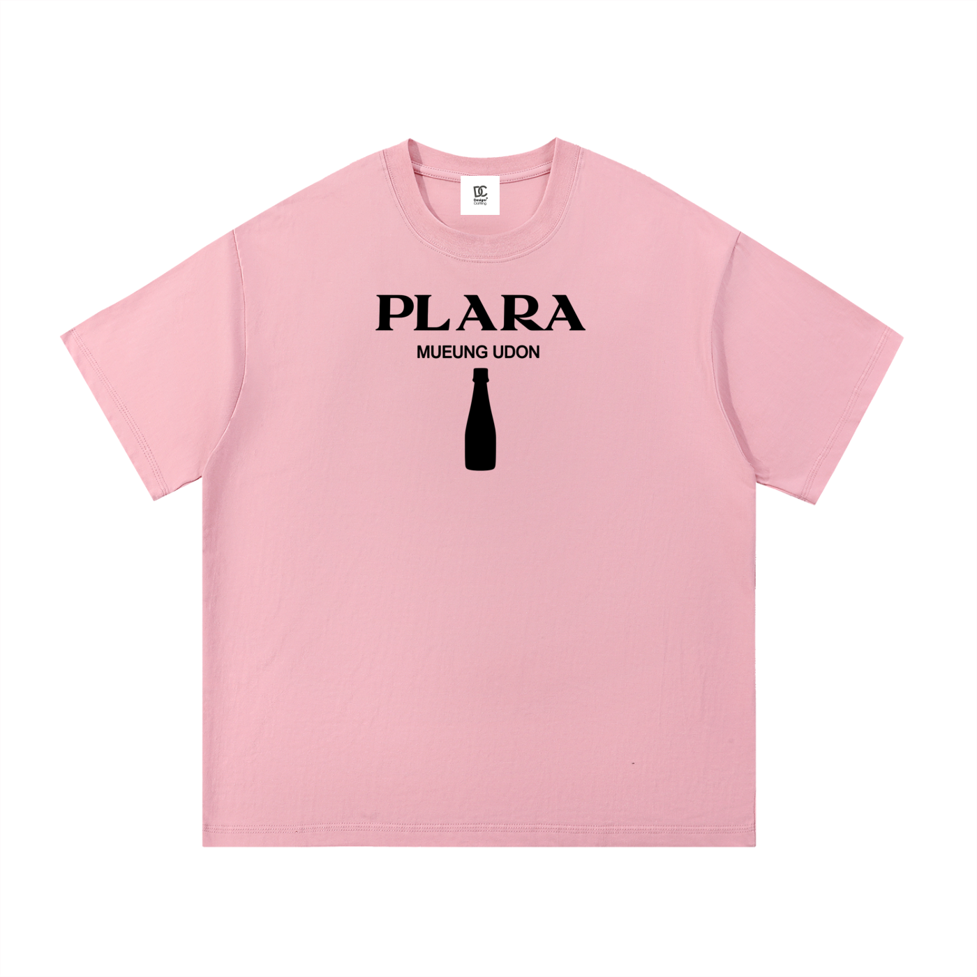 Plara ปลาร้า - Cotton T-Shirt (Black logo)