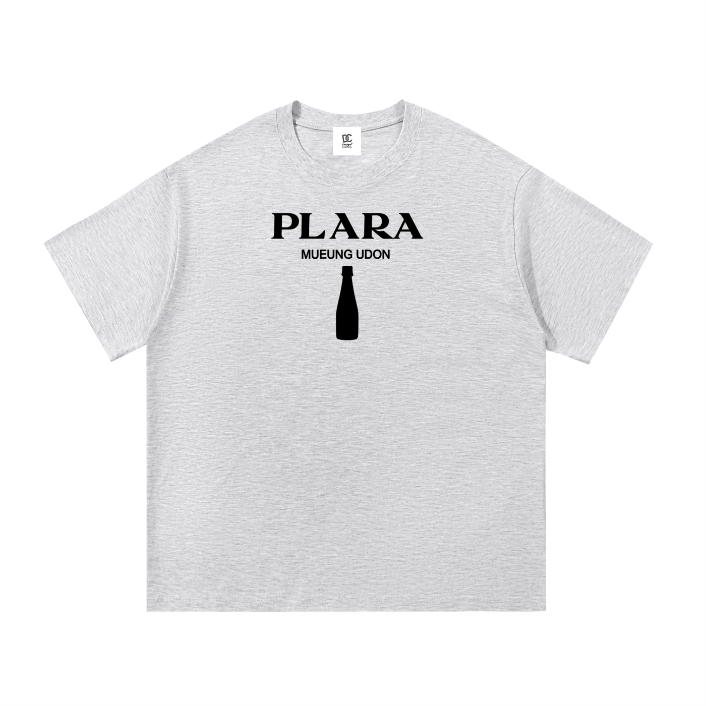 Plara ปลาร้า - Cotton T-Shirt (Black logo)